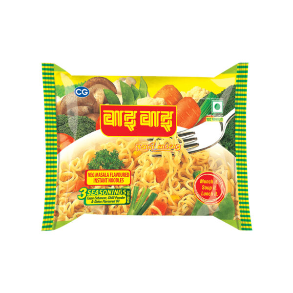 Wai Wai Veg Masala Flavour Noodles - 60gm